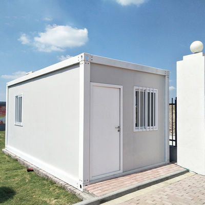 بيوت الحاويات 20ft Prefab الشحن بيت صغير 3 غرف نوم بيت حاويات رخيصة بيت حاويات مع حمام