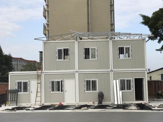 مربع الفضاء مقاومة للحريق العزل الحراري البنية الفولاذية الجاهزة المبنى السكني المنازل/المنزل/البناء
