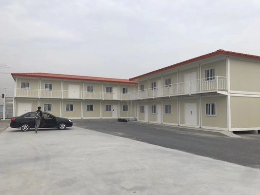 مبنى مدرسة جاهز للتصميم/بيوت حاويات مسطحة قابلة للطي كاسا إطار حاويات جاهز للتصميم 40 قدم مأوى مؤقت