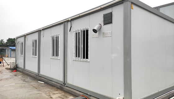 بيع ساخن الحديقة الفاخرة الحديثة المكاتب الحاويات المتنقلة المنازل ضد الإعصار 40ft المنازل الجاهزة