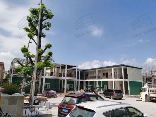 خانة الفضاء منازل الحاويات المسبقة البناء ، منازل الحاويات المسبقة المصنوعة من الإطار الفولاذي ، منازل الحاويات 40 قدمًا ، منازل المسبقة المصنوعة وحدات