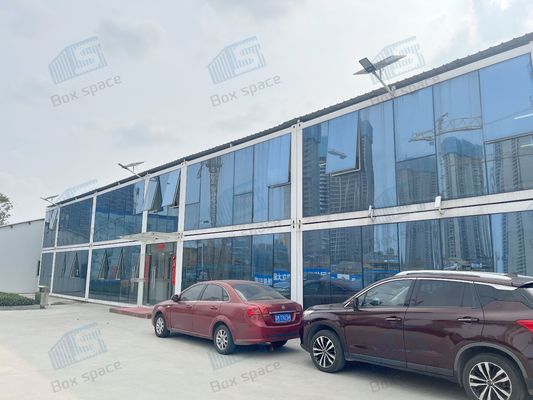 صندوق الفضاء شحن حاوية المنزل 40ft قابلة للتخصيص الأمريكية المنزل الجاهز بولندا الحاويات المنازل للبيع
