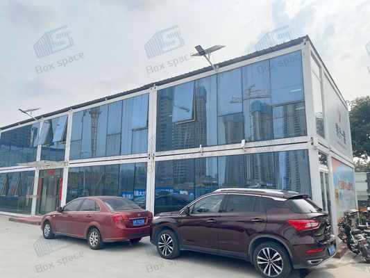 موقع البناء مكتب وحدات 20ft بيت الحاويات الحاويات المسبقة الصنع مكتب الحاويات المسبقة البناء الحاوية السكن
