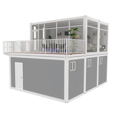 أحدث تصميم منزل محمول منزل حاويات قابلة للطي هيكل Airbnb منزل محمول من 3 غرف منزل محمول مع أثاث