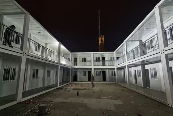 المنزل المسبق الصنع المعدل المنزل الصغير المسبق الصنع 2 غرفة نوم مع حمام وأثاث جاهز للعيش فيه