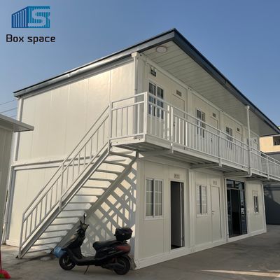 المباني المنسقة المعدة مسبقاً 20ft 40ft منزل الحاويات المنسقة المكتب المنزلي منزل الكابينة منازل الحاويات القابلة للتراص